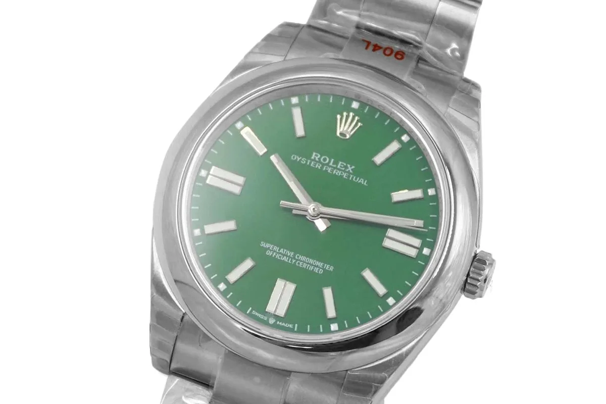 Oyster Perpetual 41mm grünes Zifferblatt 114300 – Bild 3