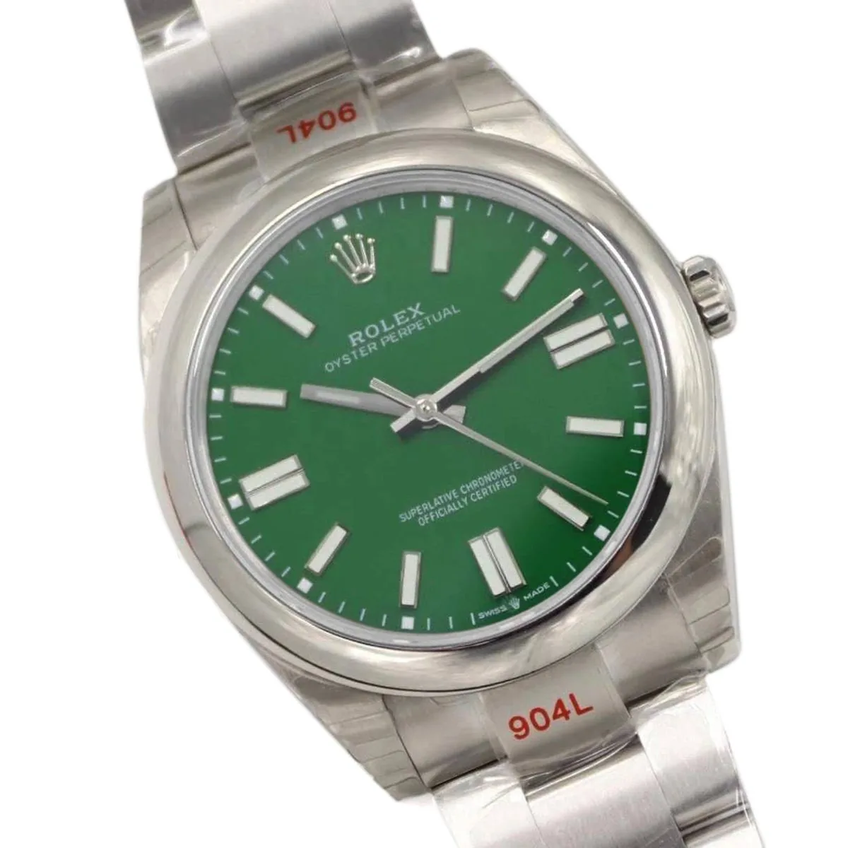 Oyster Perpetual 41mm grünes Zifferblatt 114300 – Bild 2