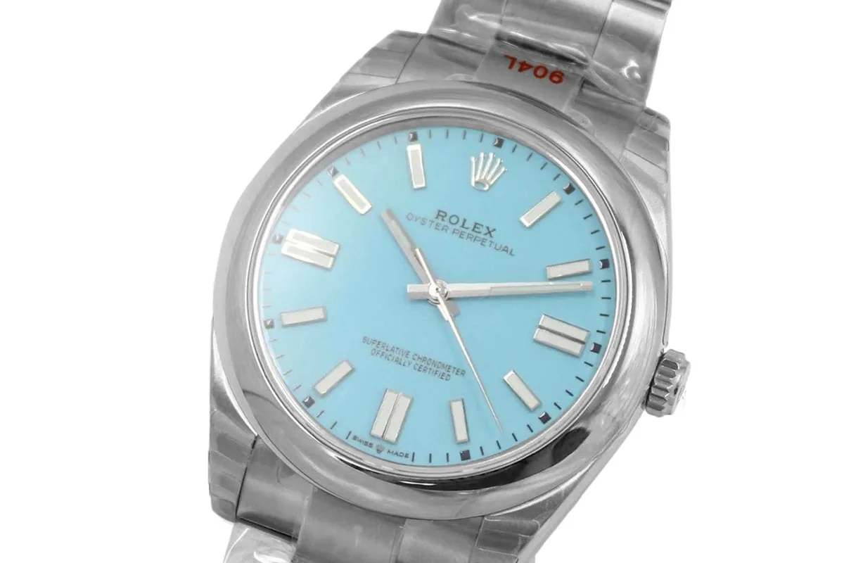 Oyster Perpetual 41mm türkisblaues Zifferblatt 114300 – Bild 3