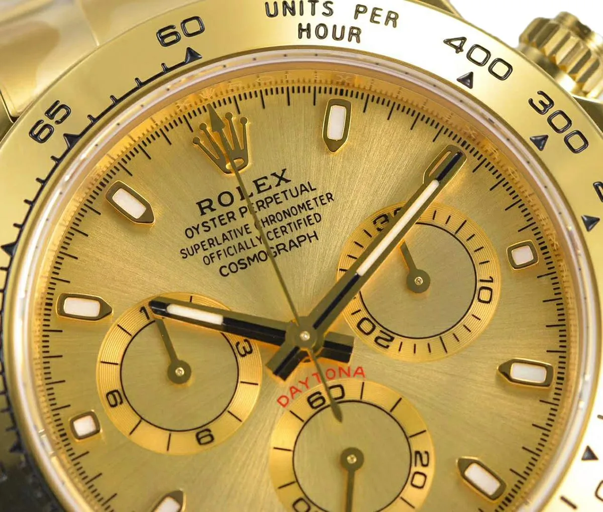 Daytona 116508 Gold Dial in Yellow Gold - Image 5