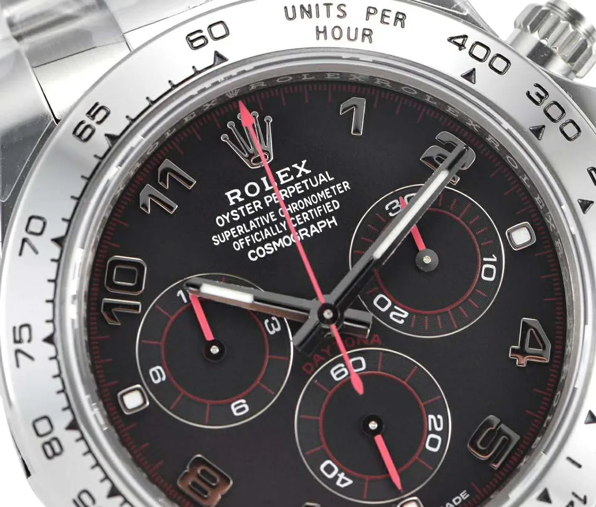 Daytona 116509 Black Dial in White Gold - Image 3