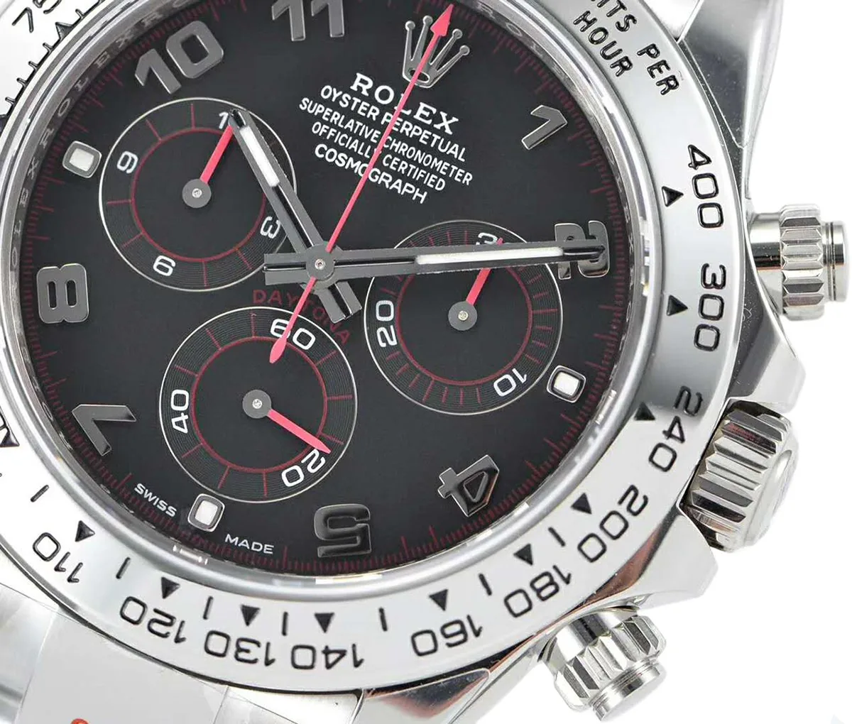 Daytona 116509 Black Dial in White Gold - Image 4