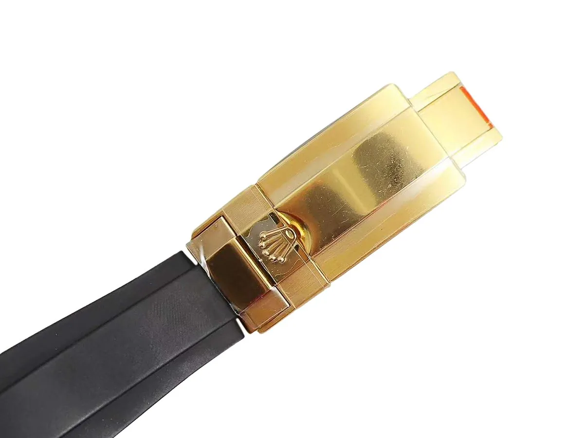Daytona 116518LN esfera champán y negra en oro amarillo - Imagen 7