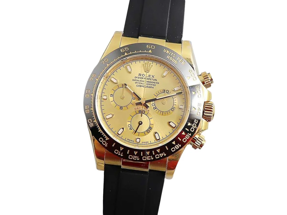 Daytona 116518LN Champagne Dial in Yellow Gold - Image 2