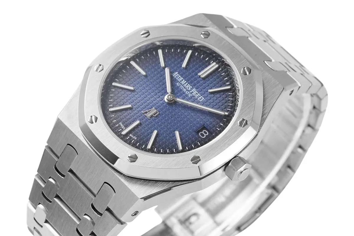 Royal Oak 15202 39mm cadran bleu fumé – Image 4