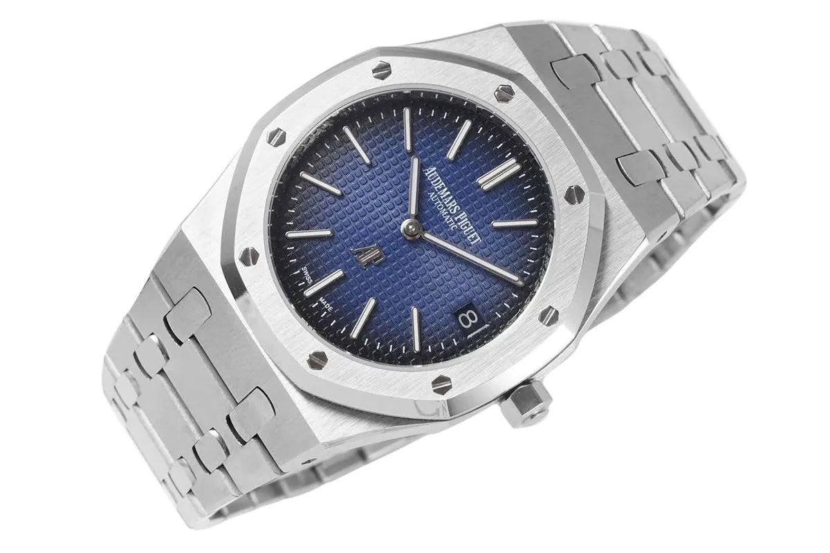 Royal Oak 15202 39mm cadran bleu fumé – Image 5