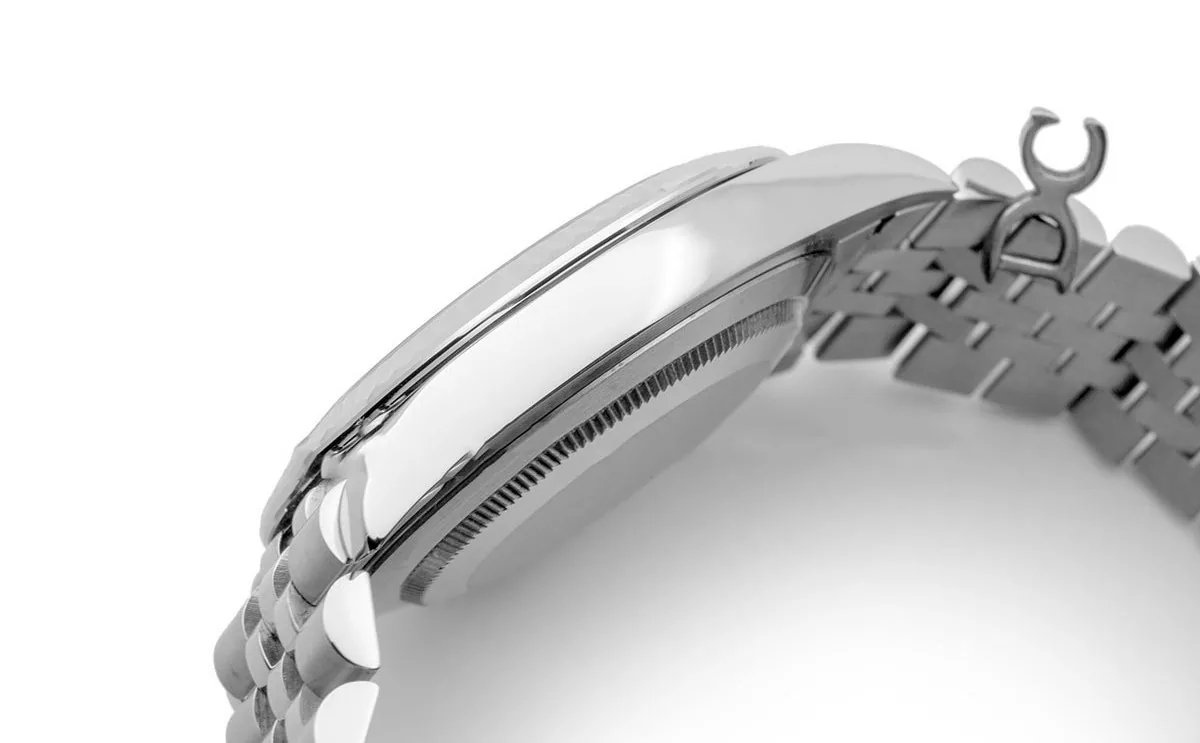 Datejust 41 126334 cadran argenté index bâtons en or blanc – Image 4