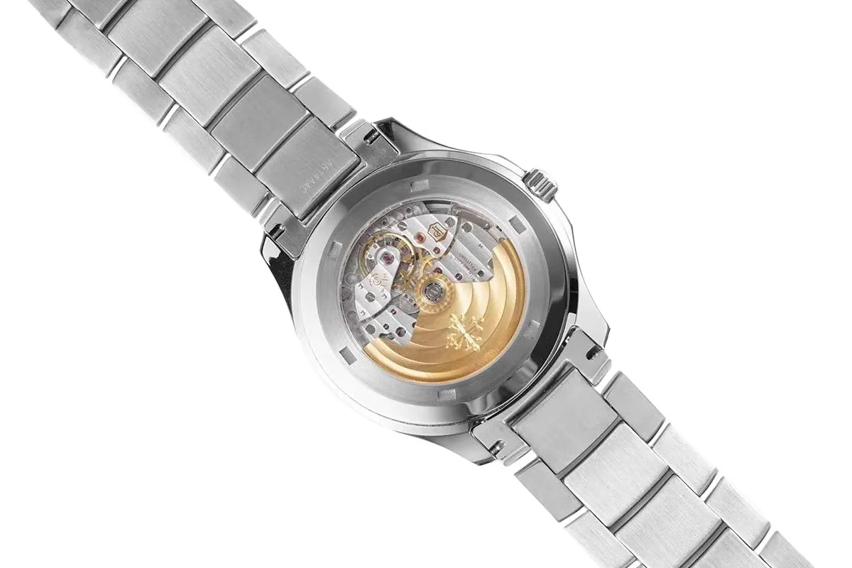 Aquanaut 5167/1A-001 schwarzes Zifferblatt in Stahl am Armband – Bild 8