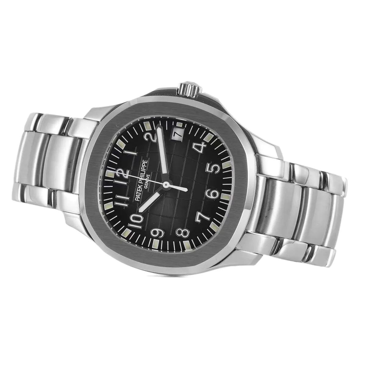 Aquanaut 5167/1A-001 schwarzes Zifferblatt in Stahl am Armband – Bild 6
