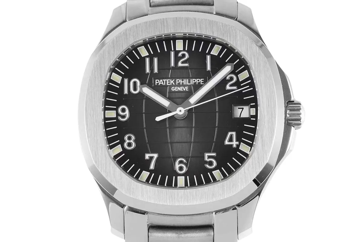 Aquanaut 5167/1A-001 schwarzes Zifferblatt in Stahl am Armband – Bild 4
