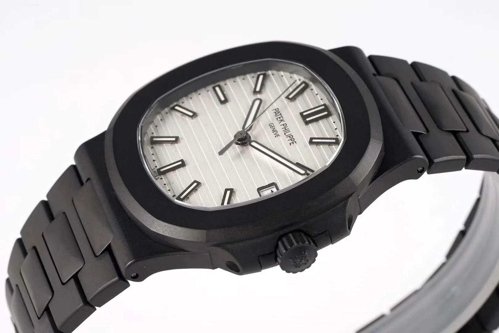 Nautilus Jumbo 5711’Black Venom Limited Edition’ White Dial - Image 4