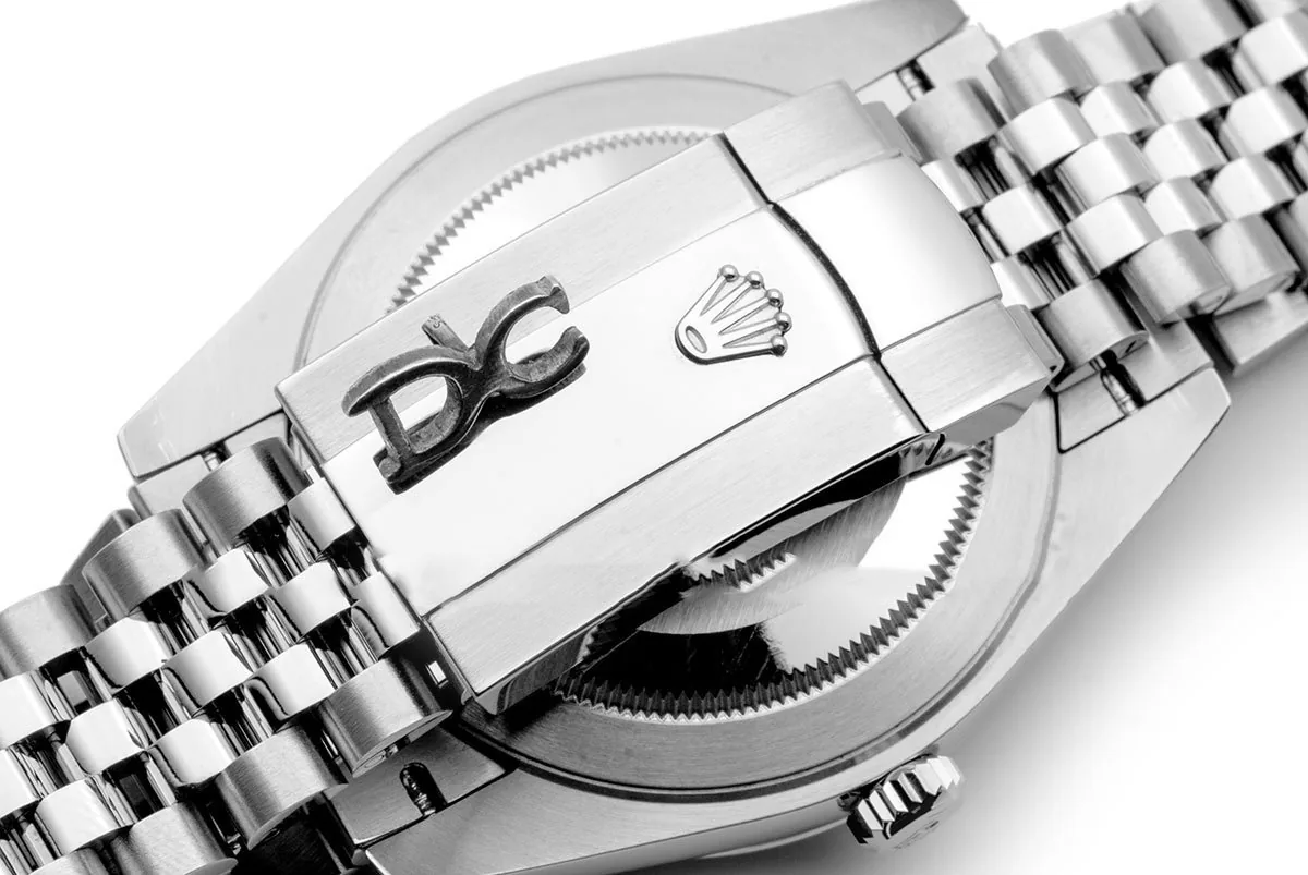 Datejust 41 126334 cadran argenté index bâtons en or blanc – Image 6