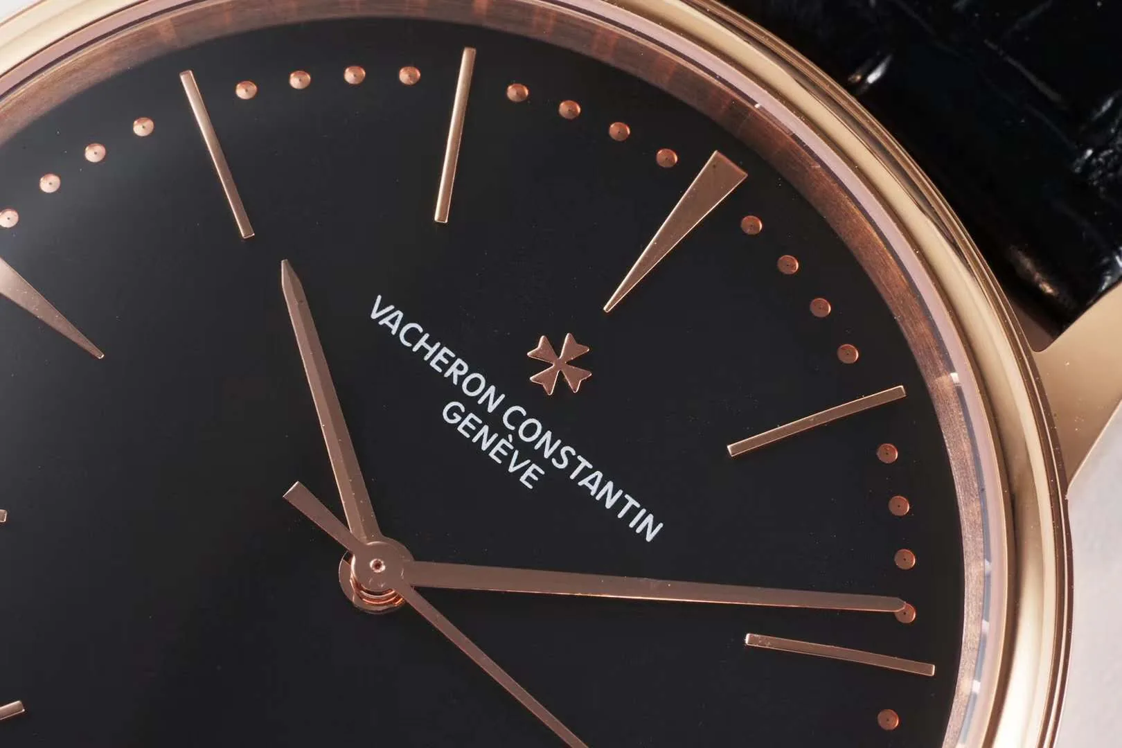 Patrimony Black Dial in Pink Gold Ref: 85180 - Image 5