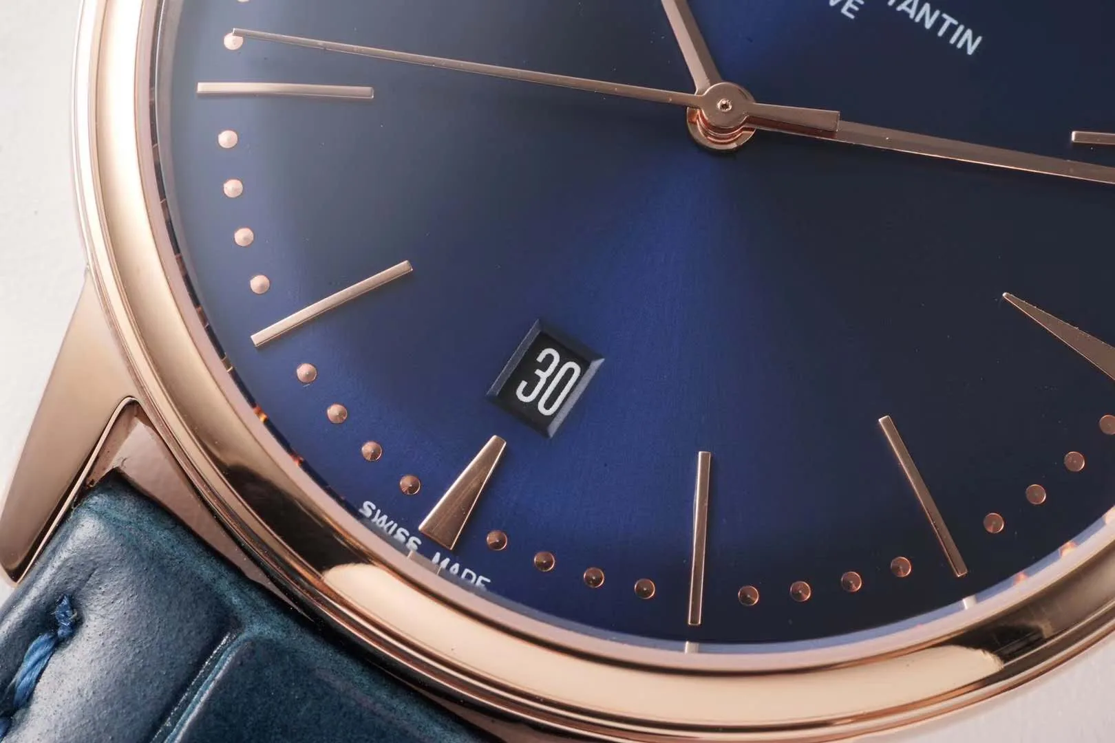 Patrimony Blue Dial in Pink Gold Ref: 85180 - Image 5