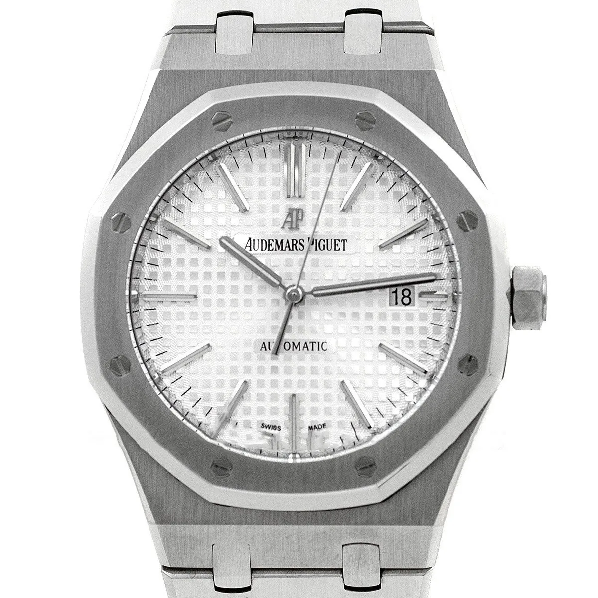 Royal Oak 15400 Steel White Dial