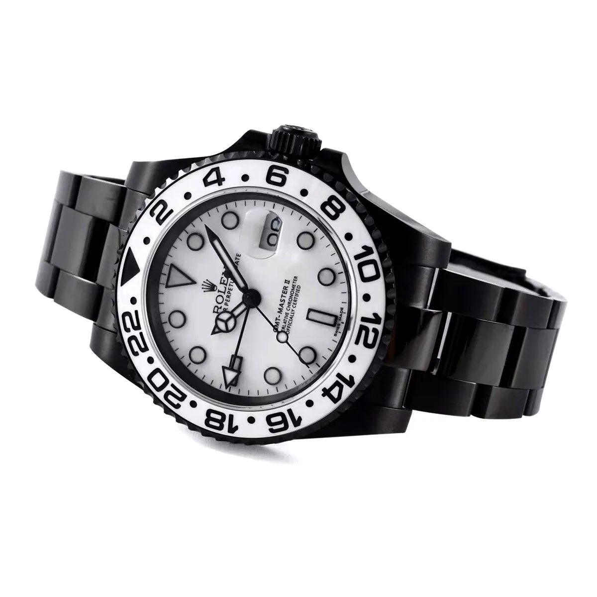 GMT Master II 116710 “Oreo” White Dial in PVD - Image 4