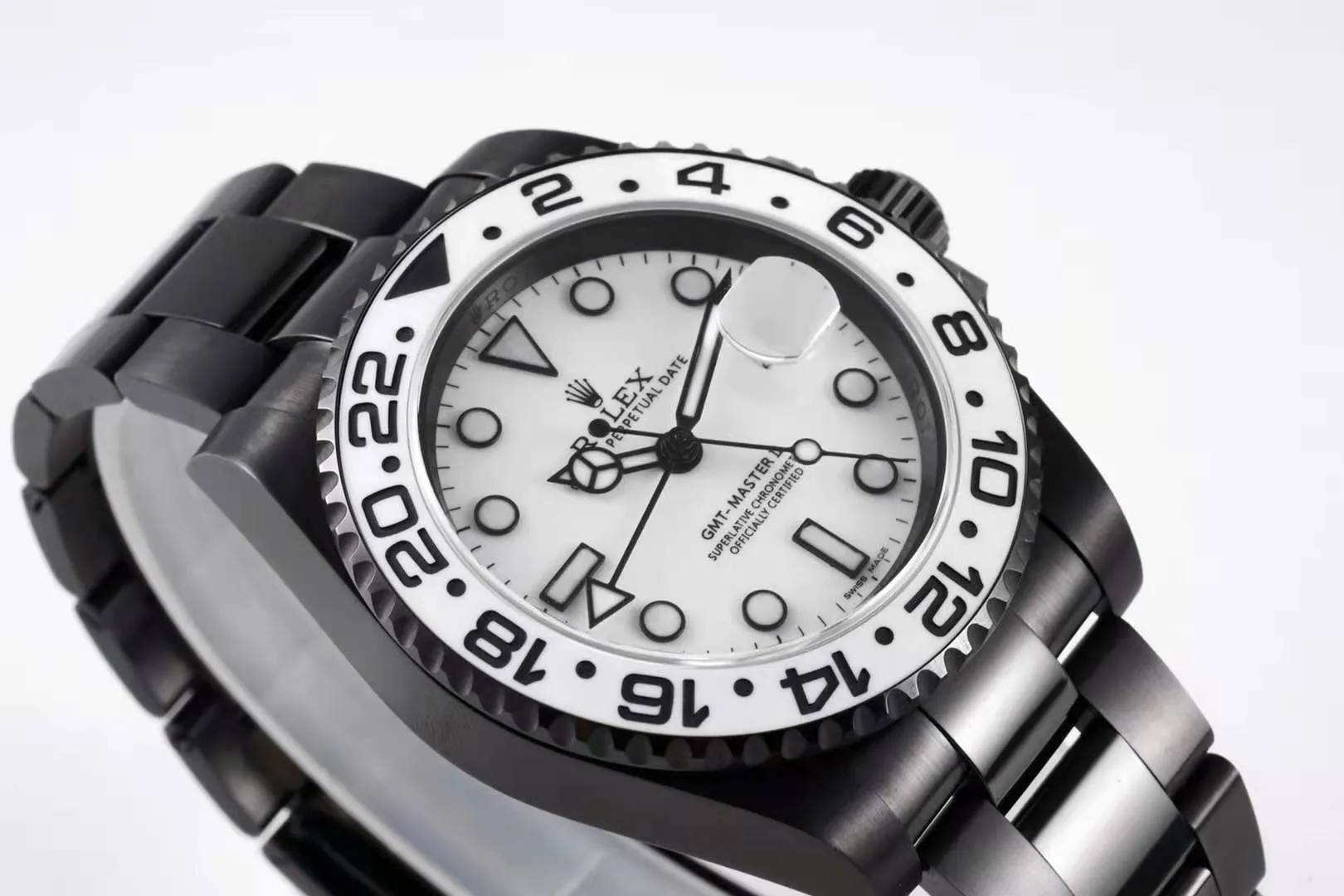 GMT Master II 116710 “Oreo” White Dial in PVD - Image 3