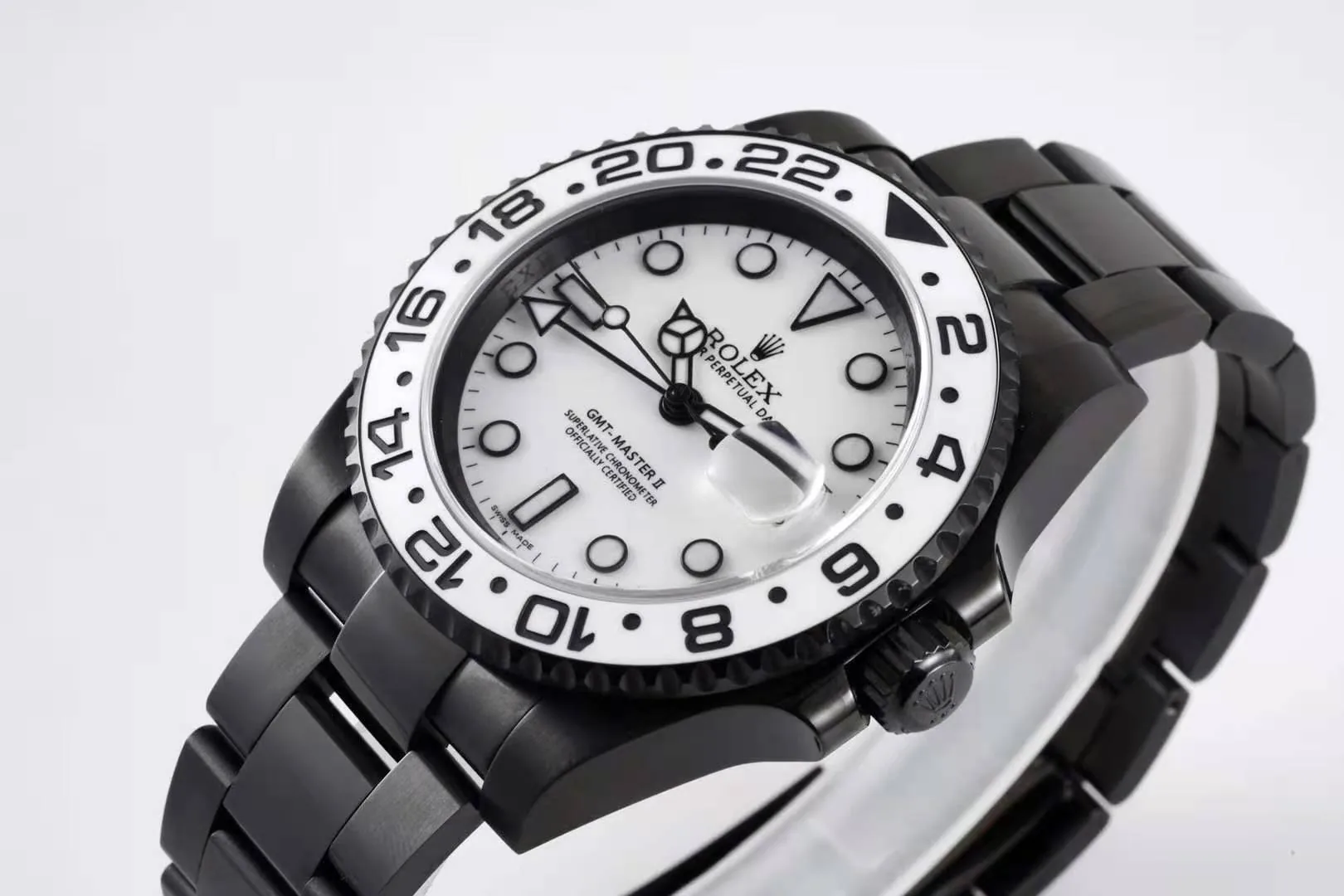 GMT Master II 116710 “Oreo” White Dial in PVD - Image 2