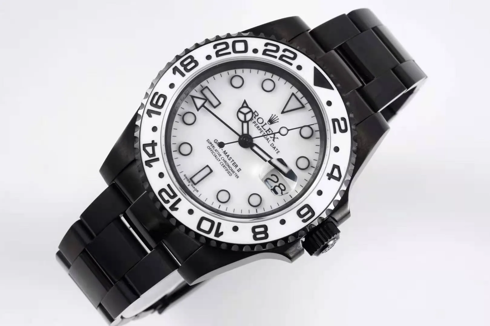 GMT Master II 116710 “Oreo” White Dial in PVD - Image 5