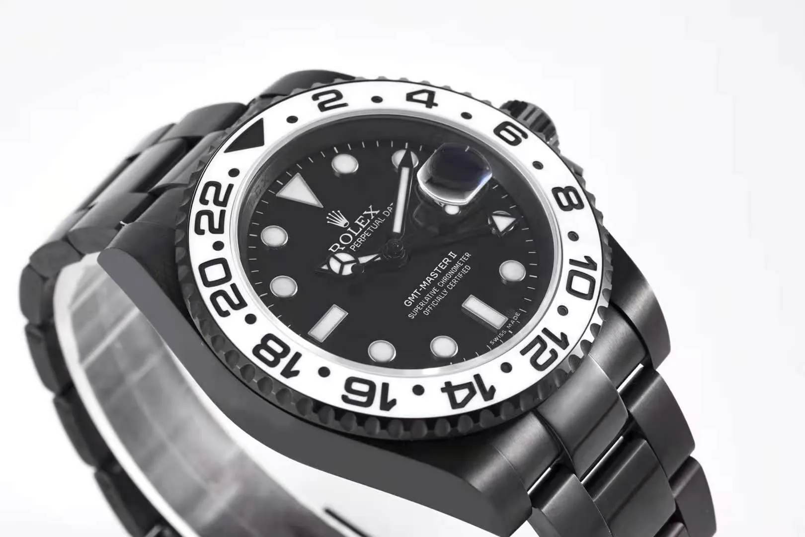 GMT Master II 116710 “Oreo” Black Dial in PVD - Image 5