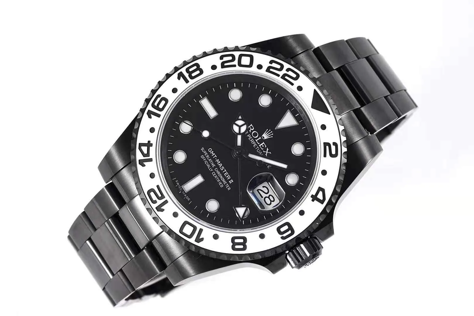 GMT Master II 116710 “Oreo” Black Dial in PVD - Image 2