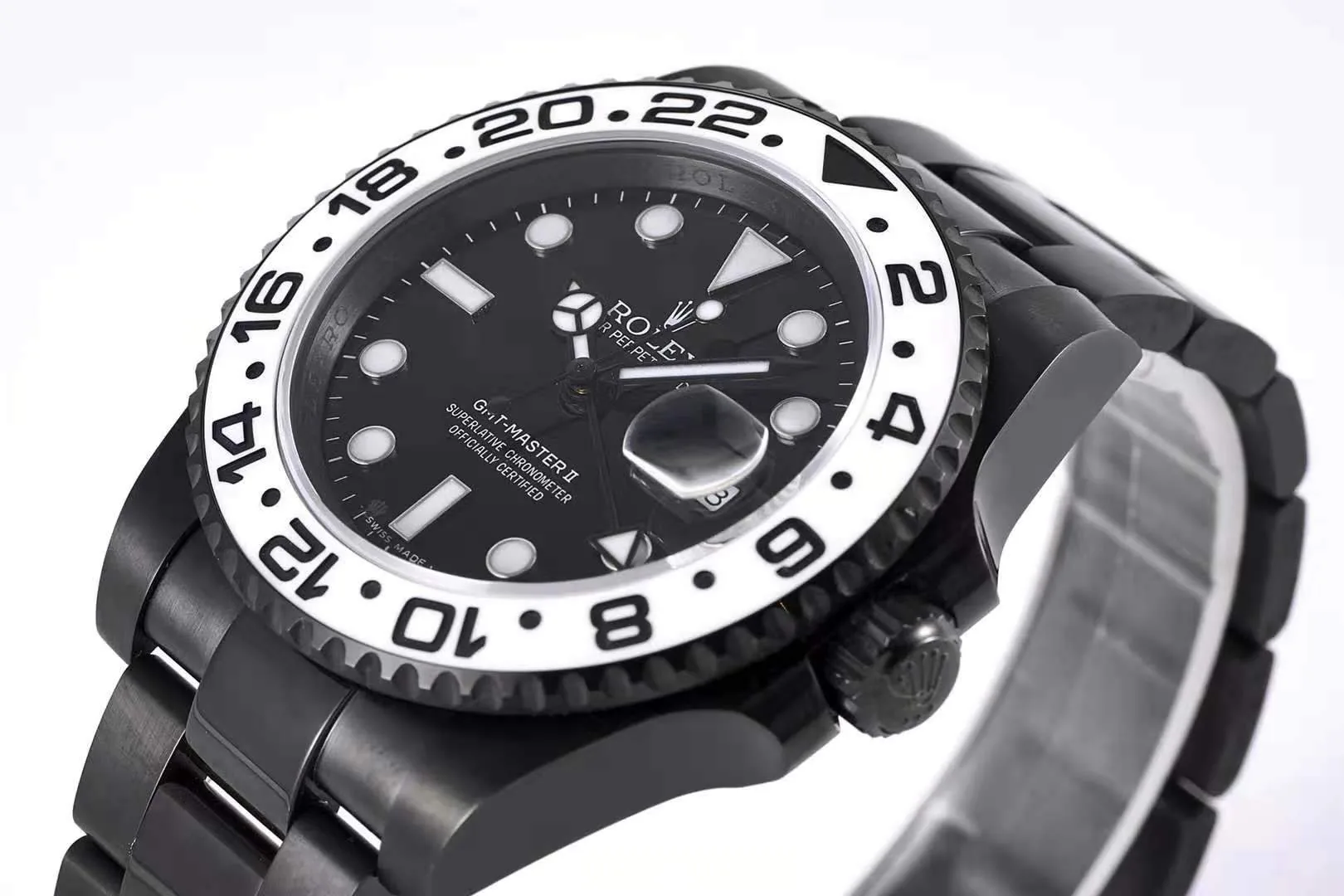 GMT Master II 116710 “Oreo” Black Dial in PVD - Image 3