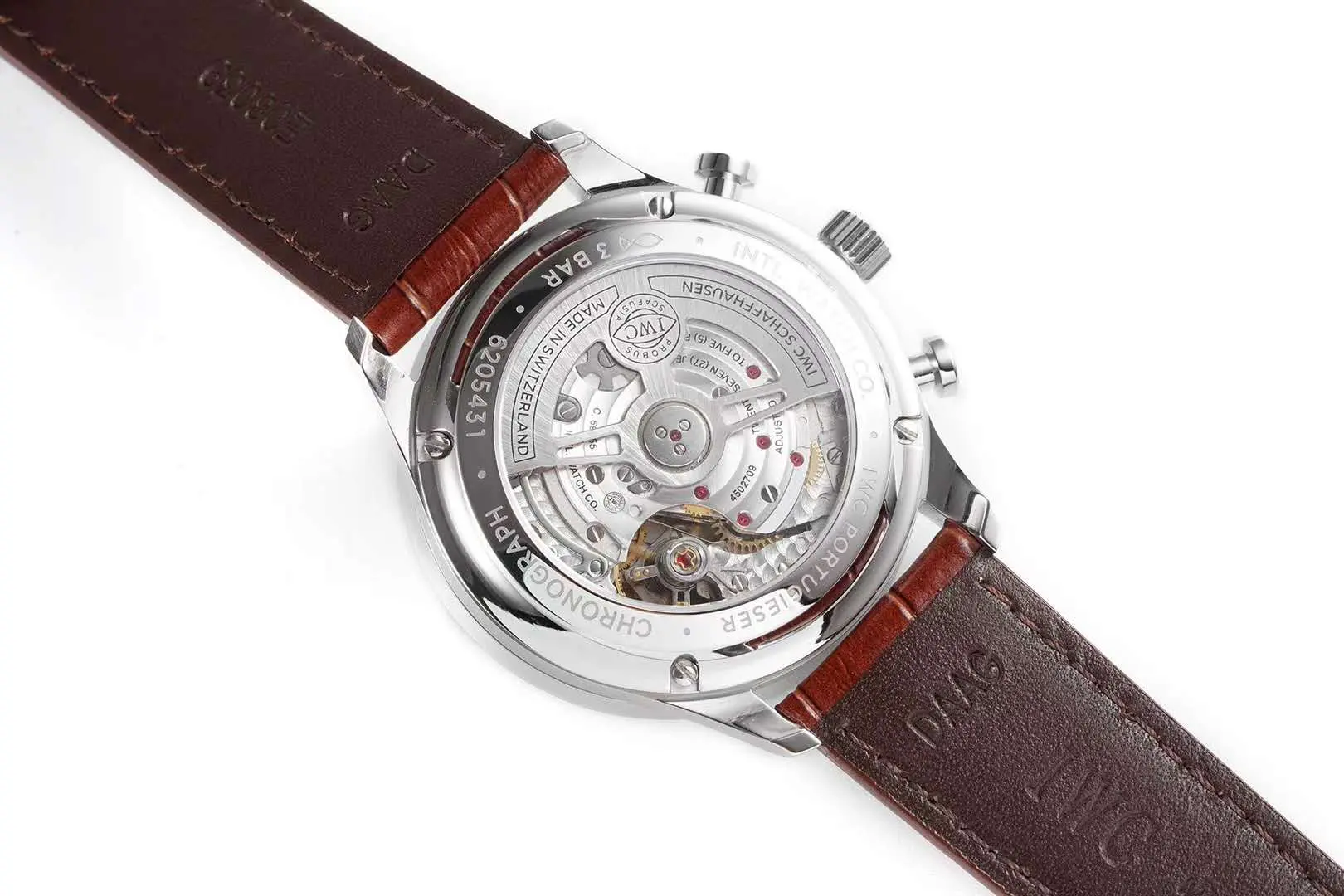 Portugieser Chronograph IW371611 White Dial in Steel - Image 8