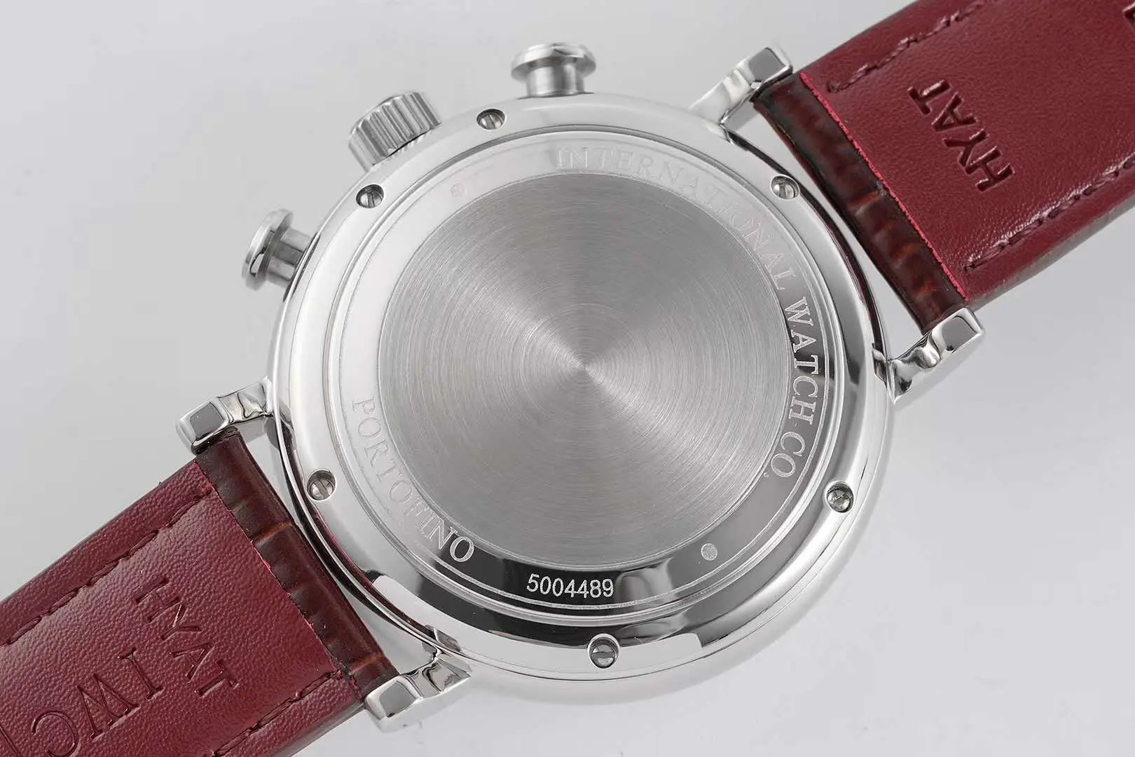 Portofino Chronograph IW391027 Edition „150 Years“ weißes Zifferblatt in Stahl – Bild 6
