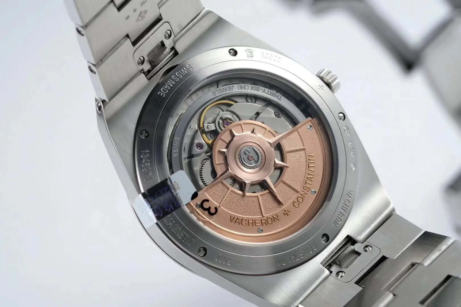 Overseas Grey Dial Ref: 4500V - Image 5