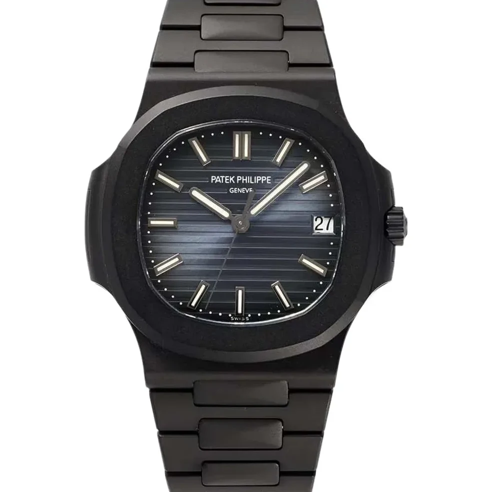 Nautilus Jumbo 5711 ‘Black Venom Limited Edition’ Blue Dial