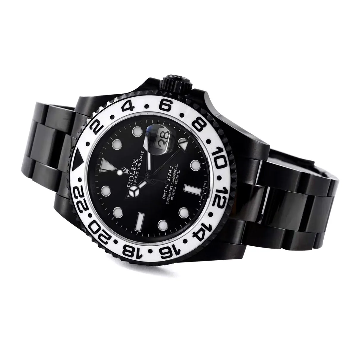 GMT Master II 116710 “Oreo” Black Dial in PVD - Image 4