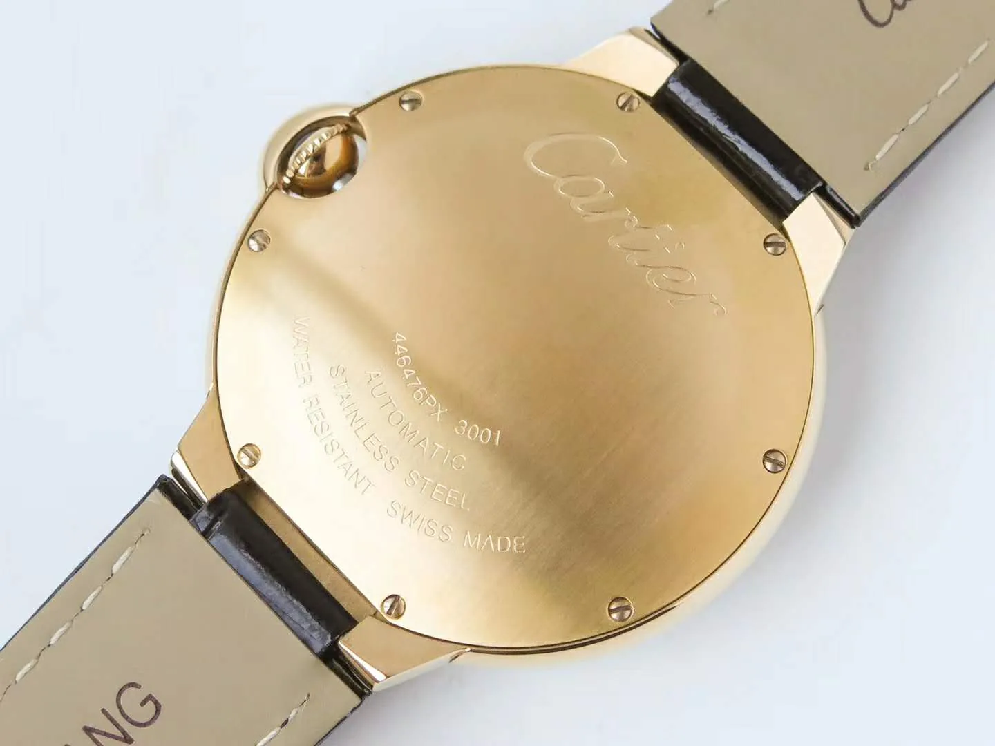 Ballon Bleu de Cartier 42mm Diamond Paved Dial in Yellow Gold - Image 6