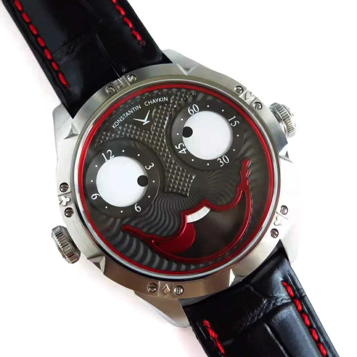 Wristmons Clown schwarzes Zifferblatt – Bild 2