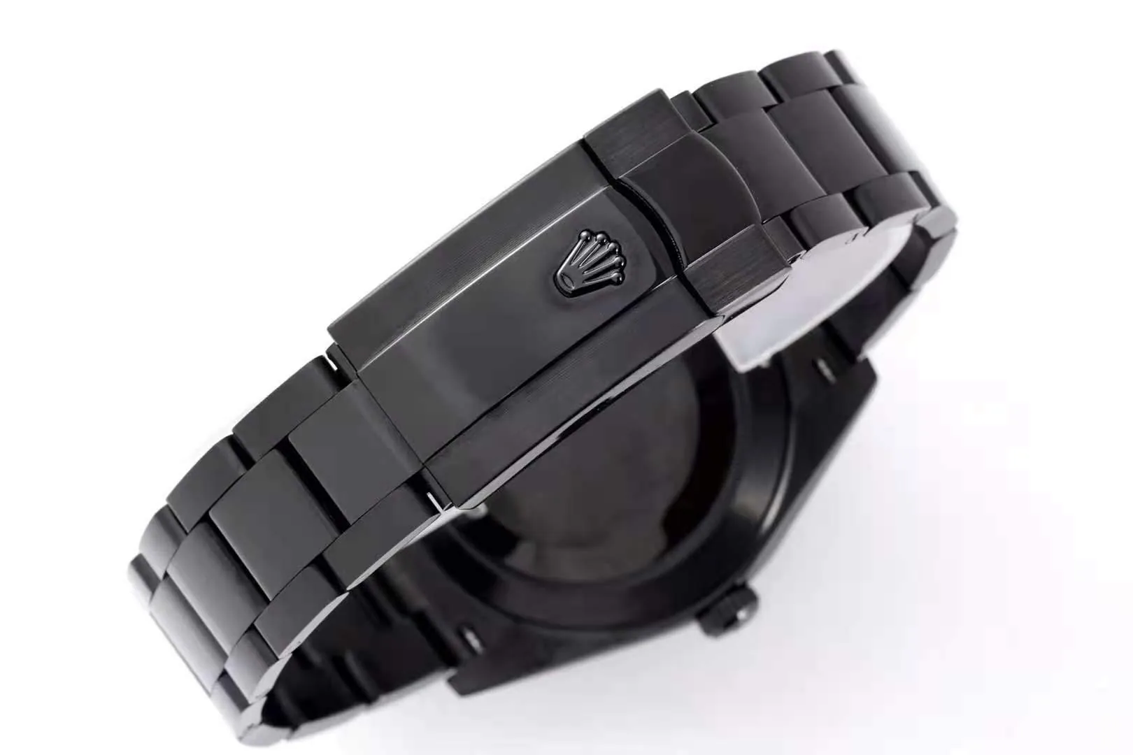 Datejust 41 quadrante nero con indici a bastone in PVD nero - immagine 9