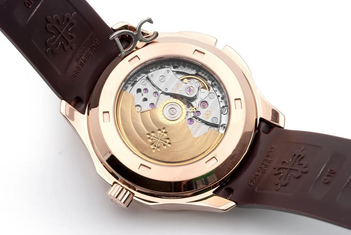 Aquanaut Time Travel 5164A braunes Zifferblatt in Roségold – Bild 7