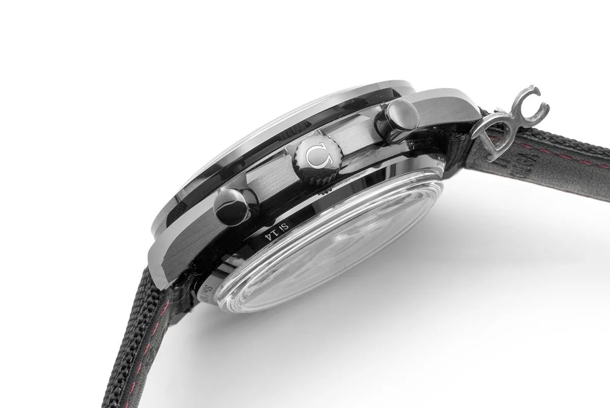 Speedmaster Moonwatch Co-Axial Chronograph ‘Dark Side of The Moon’ mit weißem Tachymeter – Bild 5