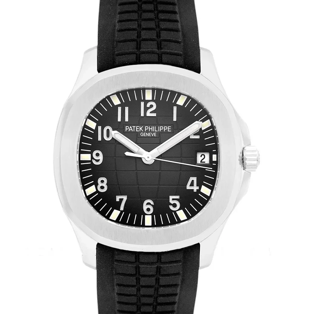 Aquanaut 5167 Black Dial in Stainless Steel