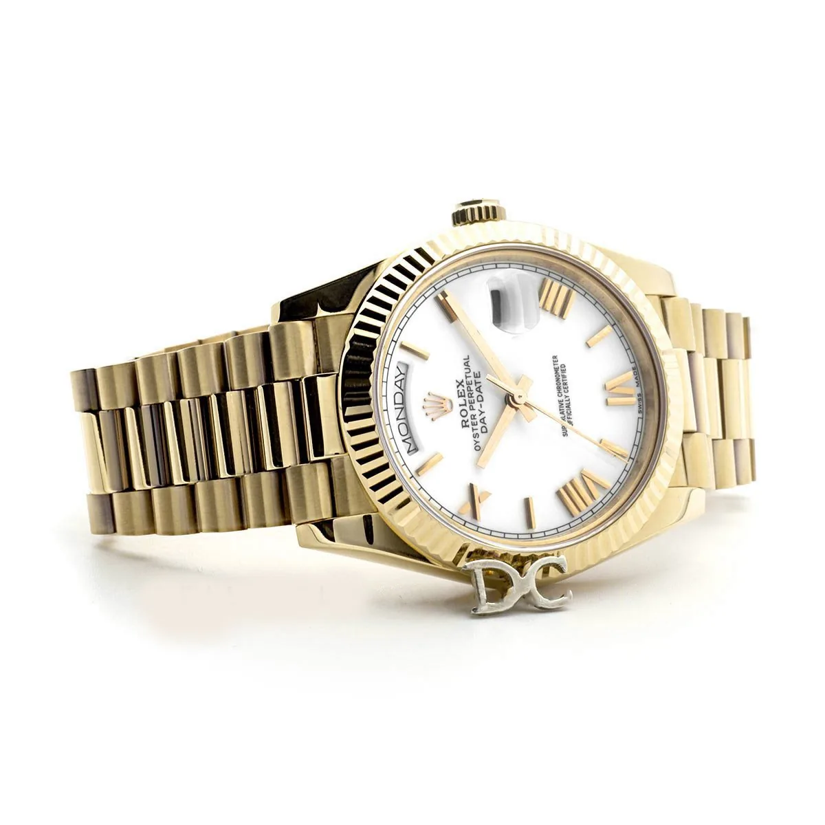 Day-Date 40 228238 White Dial in Yellow Gold - Image 7