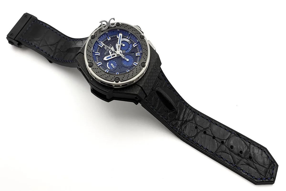 King Power F1 Interlagos Matte Black Dial Chronograph - Image 2