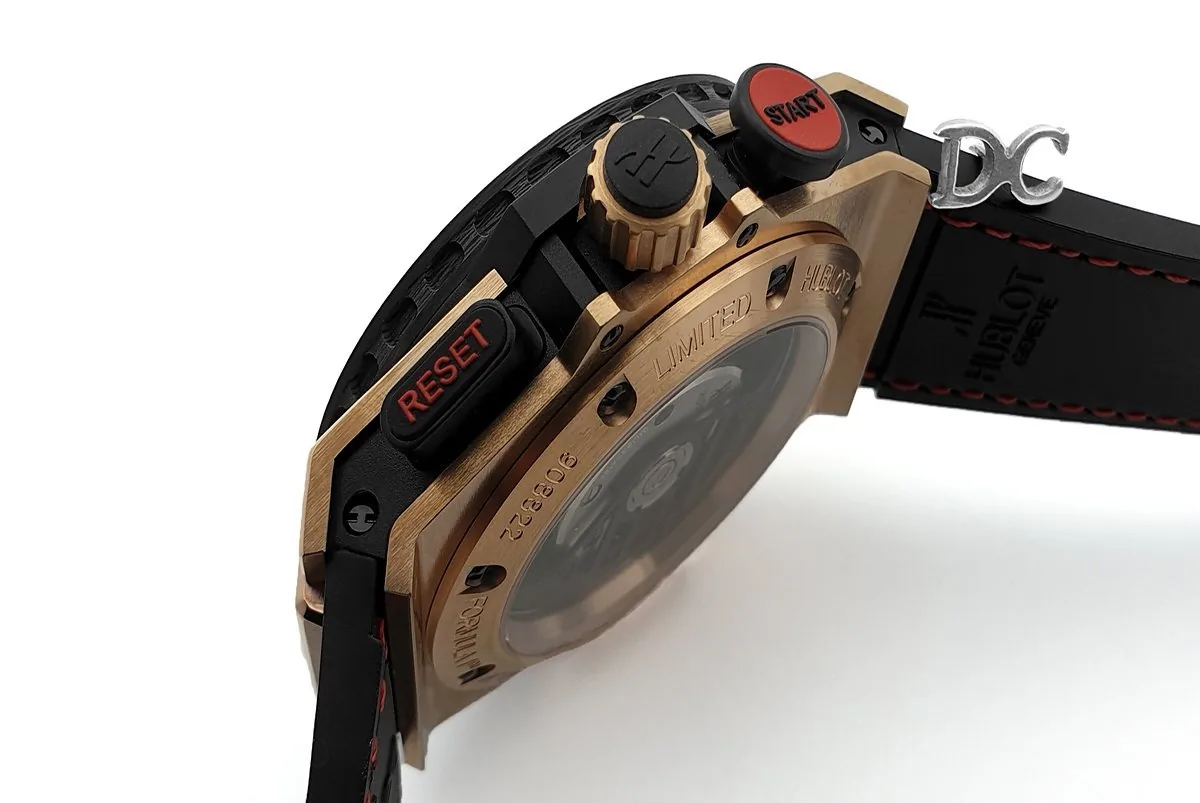 King Power F1 chronographe cadran gris en or rose – Image 9