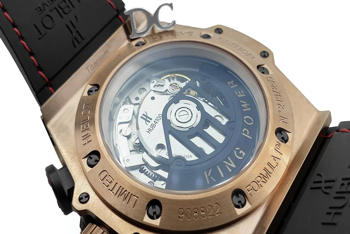 King Power F1 chronographe cadran gris en or rose – Image 5