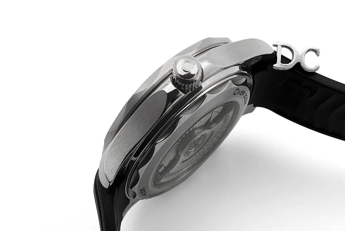 Seamaster Diver 300M Co-Axial Master Chronometer cadran blanc sur bracelet en caoutchouc noir – Image 8