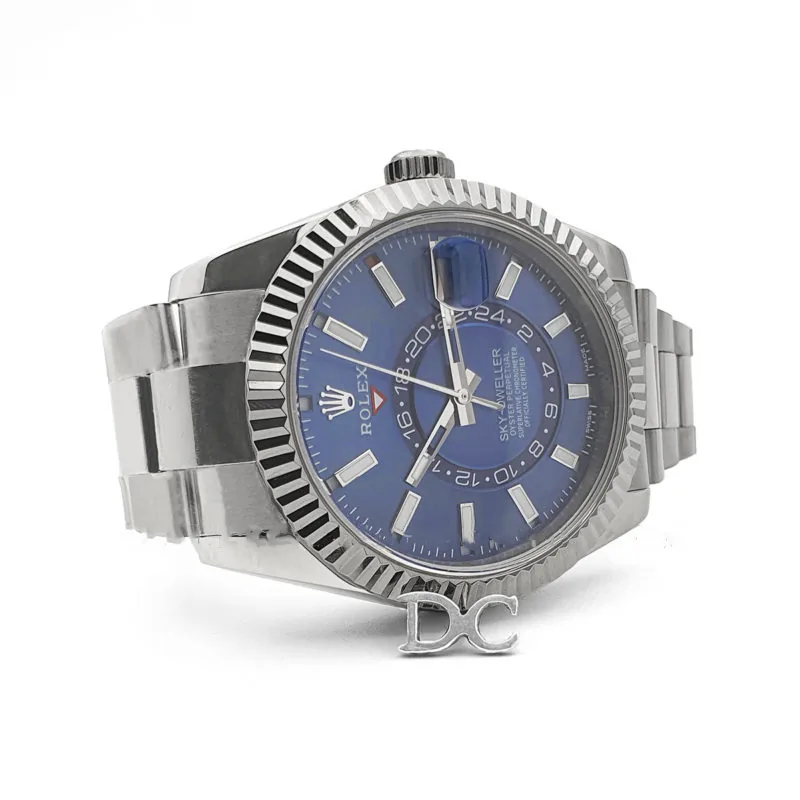 Sky-Dweller 326934 Blue Dial in White Gold - Image 2