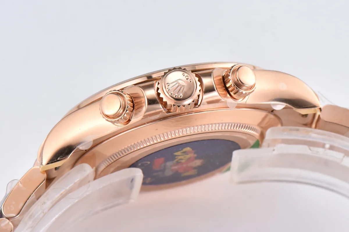 Daytona 116505 esfera chocolate en oro Everose - Imagen 4