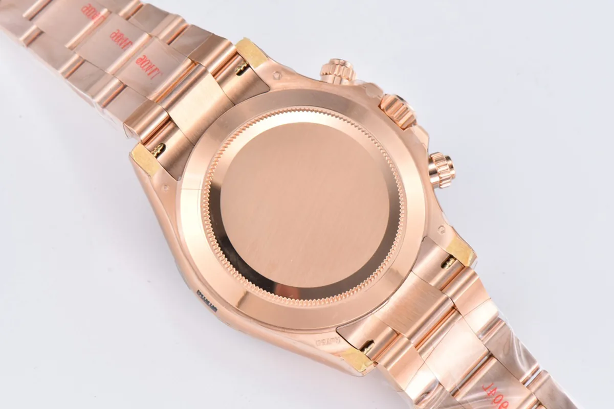 Daytona 116505 esfera chocolate en oro Everose - Imagen 5