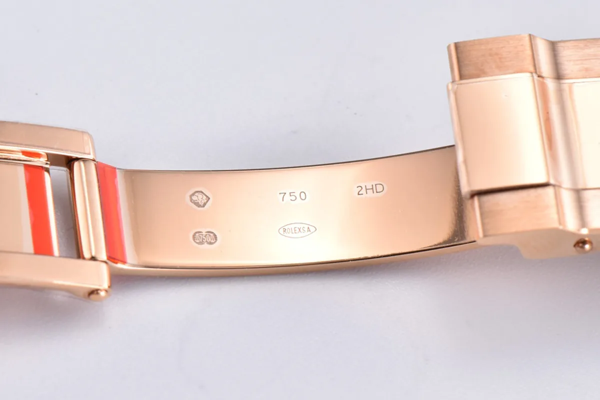 Daytona 116505 esfera chocolate en oro Everose - Imagen 9