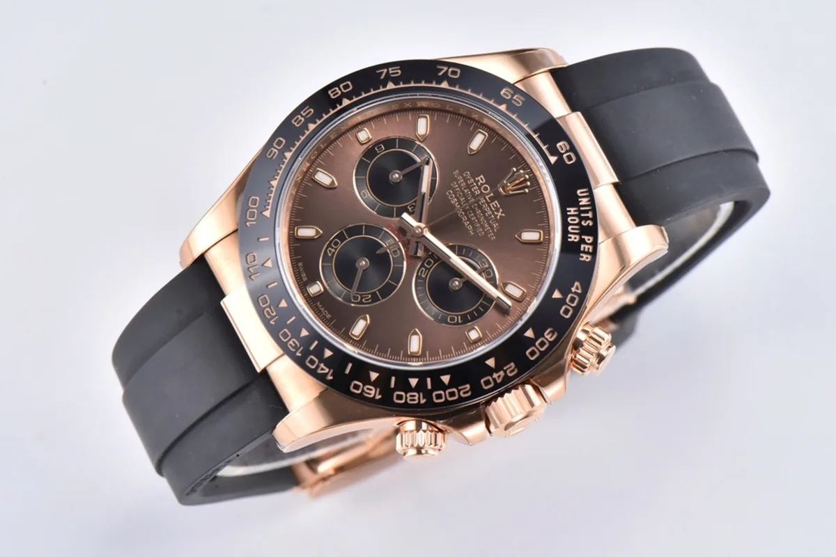 Daytona 116515LN Chocolate Dial with Stick Markers in Everose Gold - Image 3