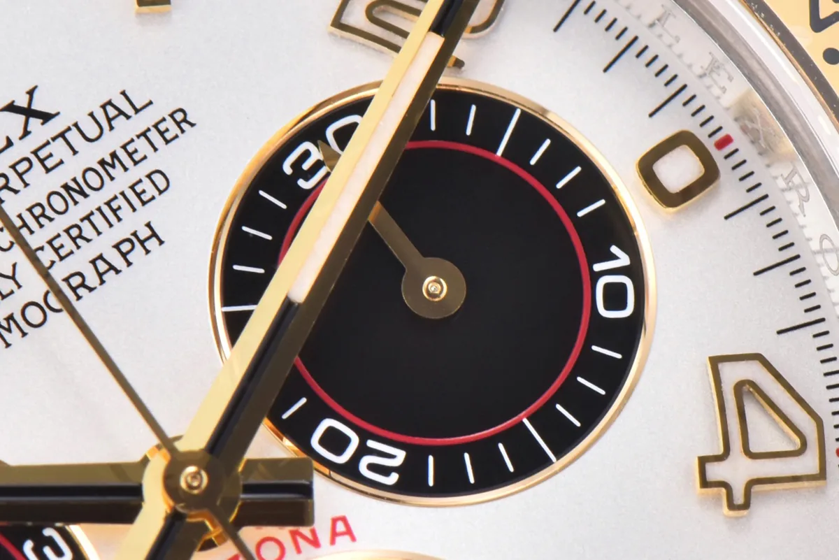 Daytona 116519 White Dial in Yellow Gold - Image 4