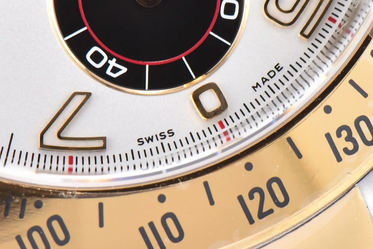 Daytona 116519 White Dial in Yellow Gold - Image 5