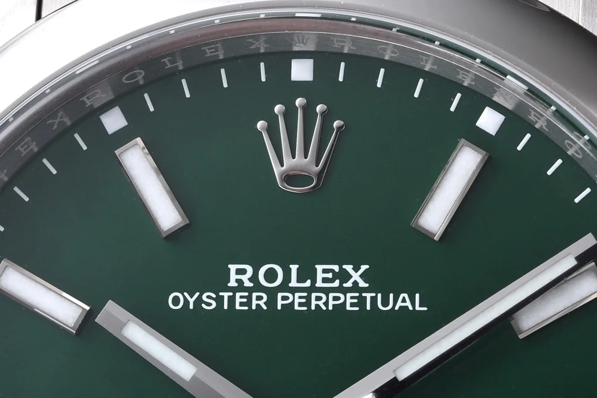 Oyster Perpetual 41mm grünes Zifferblatt 124300 – Bild 4